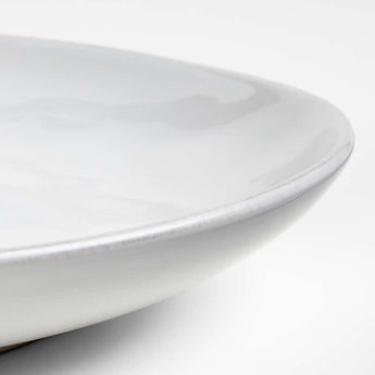 Marin White Coupe Dinner Plate.