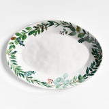 Marin Winter Botanical Oval Plat.