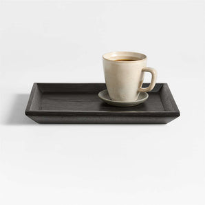 Memento Ebonized Wood Tray