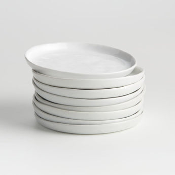"Mercer White 6"" Appetizer Plate".