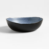 Mercer Arctic Blue Low Bowl.