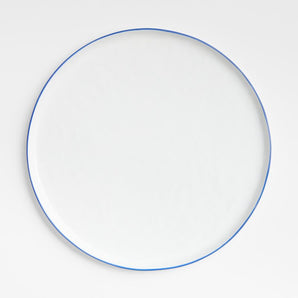 Mercer  Rim Round Porcelain Dinner Plate