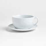 Mercer White Capucino Cup/Saucer.