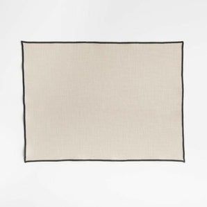 Mercer Neutral Organic Placemat.
