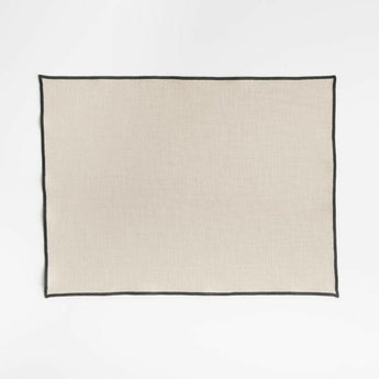 Mercer Neutral Organic Placemat.