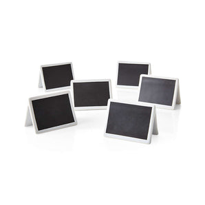 Mini soportes para pizarra, juego de 6