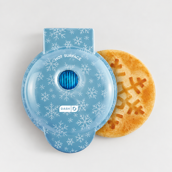 Dash Snowflake Mini Waffle Maker