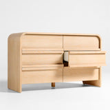 Mira Wide Dresser Nat Oak.