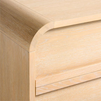 Mira Wide Dresser Nat Oak.