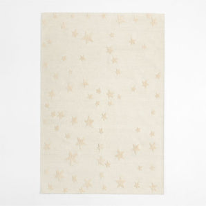 Kids Modern Star Wool Rug