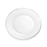 Modern glass salad plate elegantly designed for contemporary dining and stylish table settings.