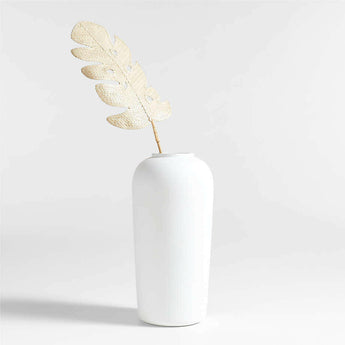 Faux Monstera Rattan Leaf.