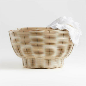 Mo's Crib Woven Natural Basket.