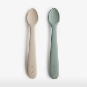 Baby Mushie 2-Pack Silicone Spoons