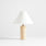Navagio Travertine Table Lamp 18.5".