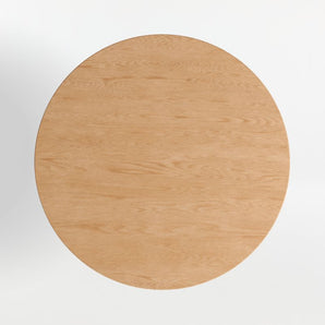 "Nero 36"" Round Wood Dining Table".