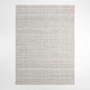 Niseko Performance Handwoven Silver Grey Rug Swatch 12"x18".