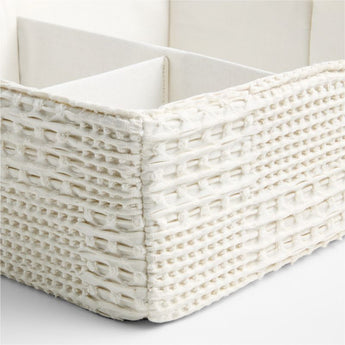 Nella Diaper Organizer White.