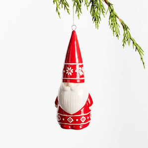 Nordic Gnome Christmas Tree Ornament
