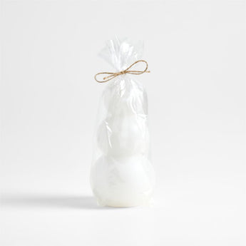 Novelty Wax Snowman Large.