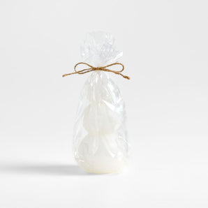 Novelty Wax Snowman Small.