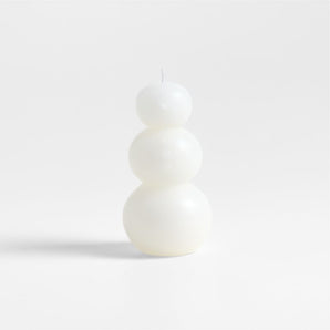 Snowman Candle