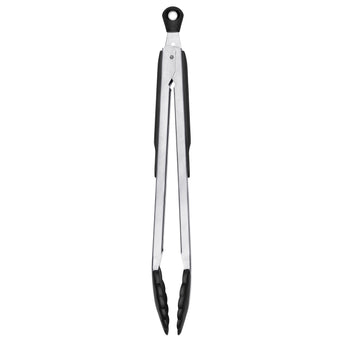 OXO® Large Stainless and Nylon Tongs.