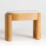 Oasis Oval Wood End Table.