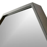 Octagon Wall Mirror Grey Oak New.