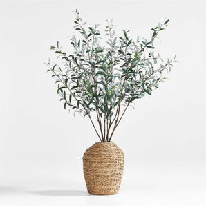 Large Faux Olive Stem.