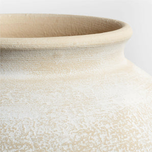 Ophelia White Vase 17".