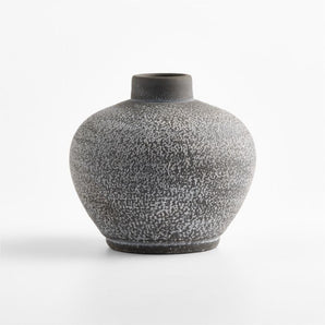 "Ophelia Black 6.5"" Small Vase".