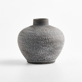 "Ophelia Black 6.5"" Small Vase".