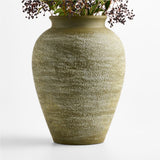 "Ophelia Olive 17"" Vase".