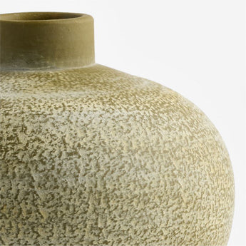 "Ophelia Olive 10"" Round Vase".