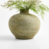 "Ophelia Olive 10"" Round Vase".