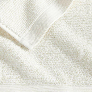 Ivory Antimicrobial Organic Cotton Washcloth.