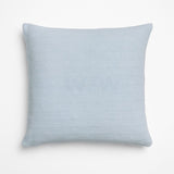 Organic Cotton Basketweave 20" Pale Blue.