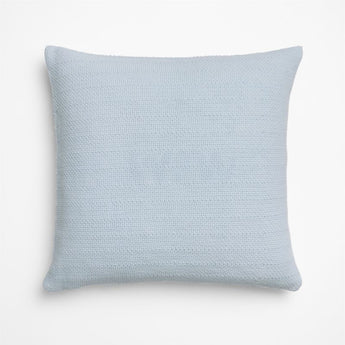 Organic Cotton Basketweave 20" Pale Blue.