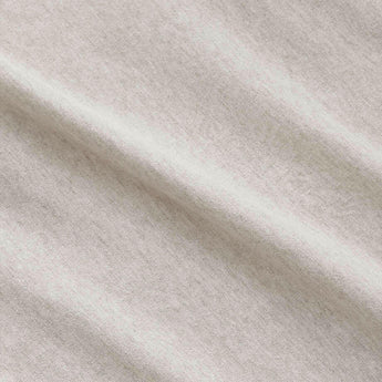 Cozysoft Organic Jersey Oatmeal Brown Standard Pillow Sham.