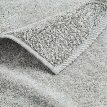 Quick-Dry Ash Organic Cotton Washcloth.