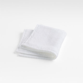Quick Dry Washcloth Wht.