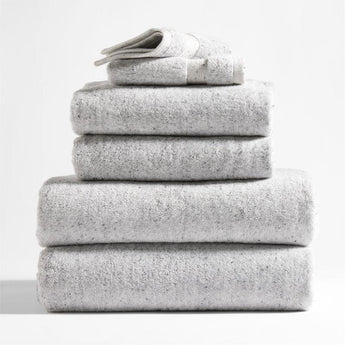 Organic Turkish Cotton Grey Fleck Hand T.