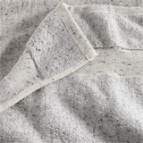Organic Turkish Cotton Grey Fleck Wash C.