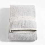 Organic Turkish Cotton Grey Fleck Bath T.