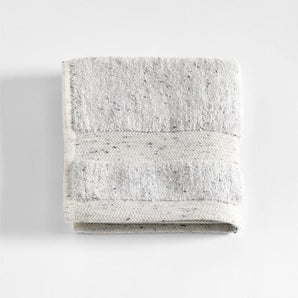 Organic Turkish Cotton Grey Fleck Wash C.