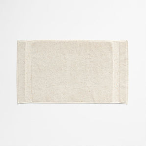 Organic Turkish Cotton Fleck Bath Mat
