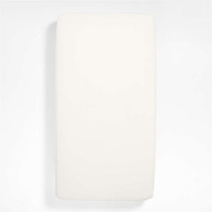 Sábana ajustable para cuna de algodón orgánico Baby Cozy Cloud Moody