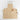 Oslo Cross-Back Natural Beige Apron with Pocket.