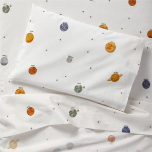 Kids Stay Cool Outer Orbit Organic Cotton Sheet Set